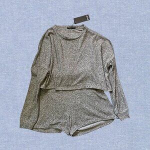 NWT Nasty Gal Brushed Give Me Your Love Loungewear Size 2